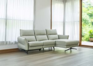 20 #2327 Firebird-B 高腳三座位單電鉸+貴妃曲尺梳化 (Copy)