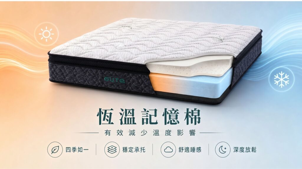 GuteSleep Healthy 恆溫記憶棉